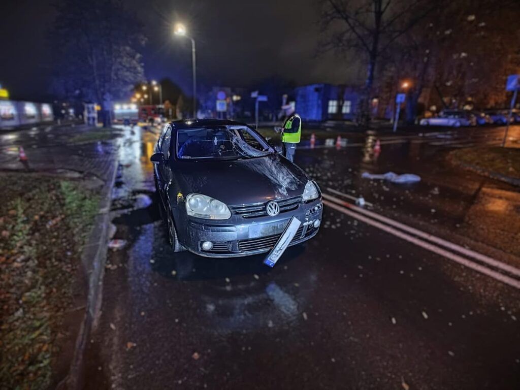 Radom: 20-latek potrącił na przejściu dla pieszych 62-latka