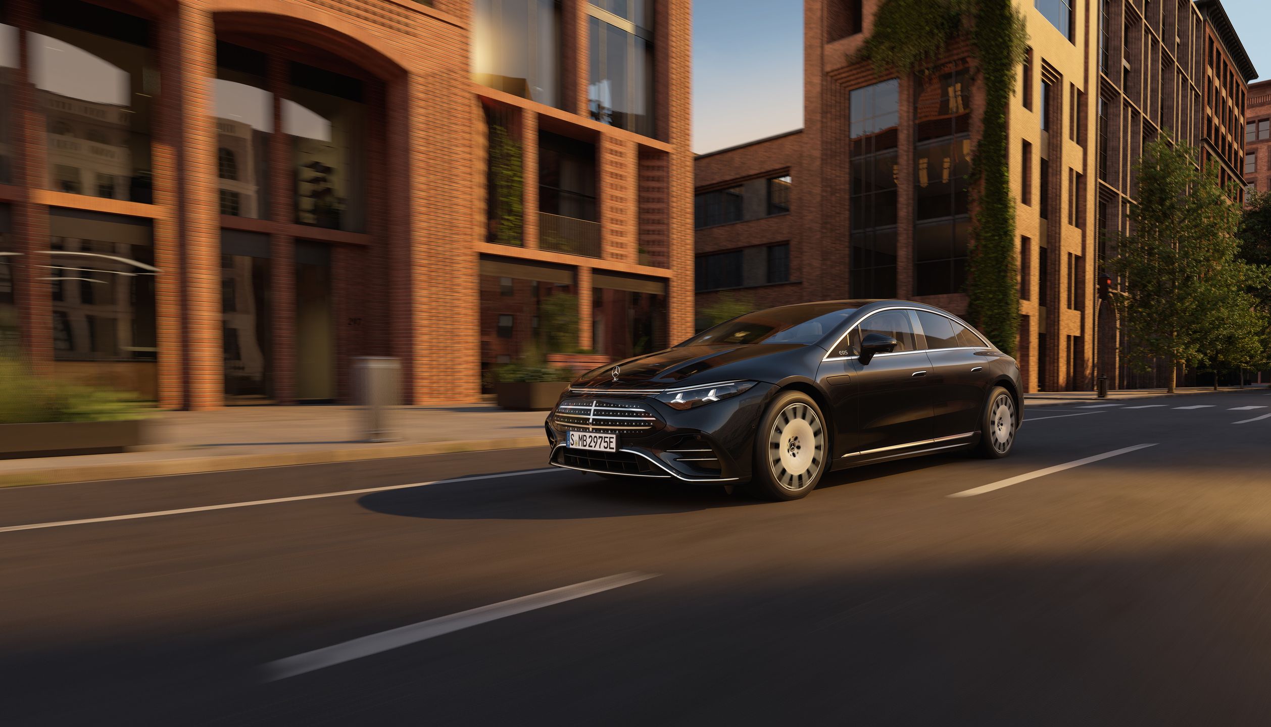 Mercedes EQS po liftingu