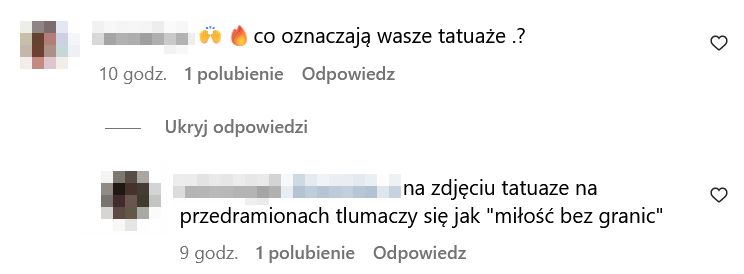 Co oznacza tatuaż Marcina Hakiela i Dominiki?