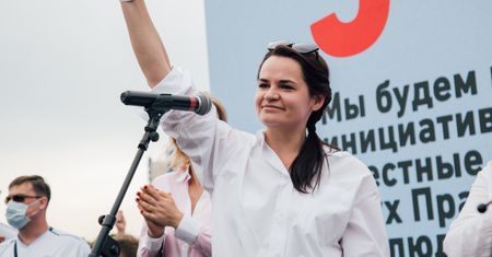 Cichanouska: To nie Polska jest odpowiedzialna za kryzys na granicy, tylko Łukaszenka