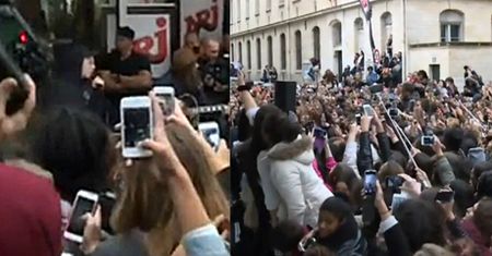 Bieber zagrał koncert na ulicy w Paryżu!