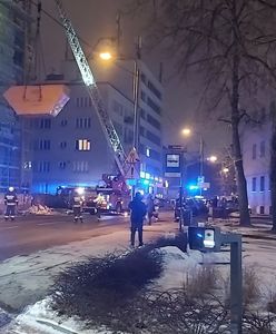 Chwile grozy w Katowicach. Mężczyzna spadł z wieżowca