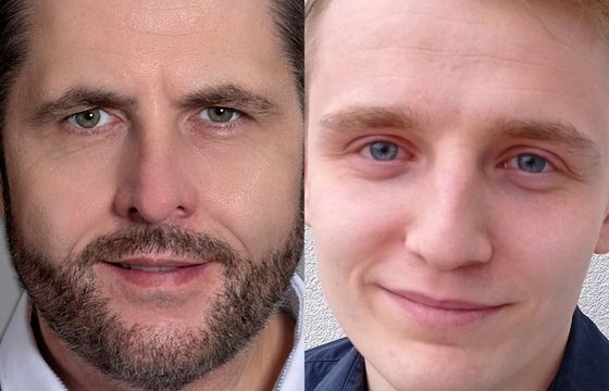 Andrzej Jaszczyszyn i Jakub Korona w Testa Communications