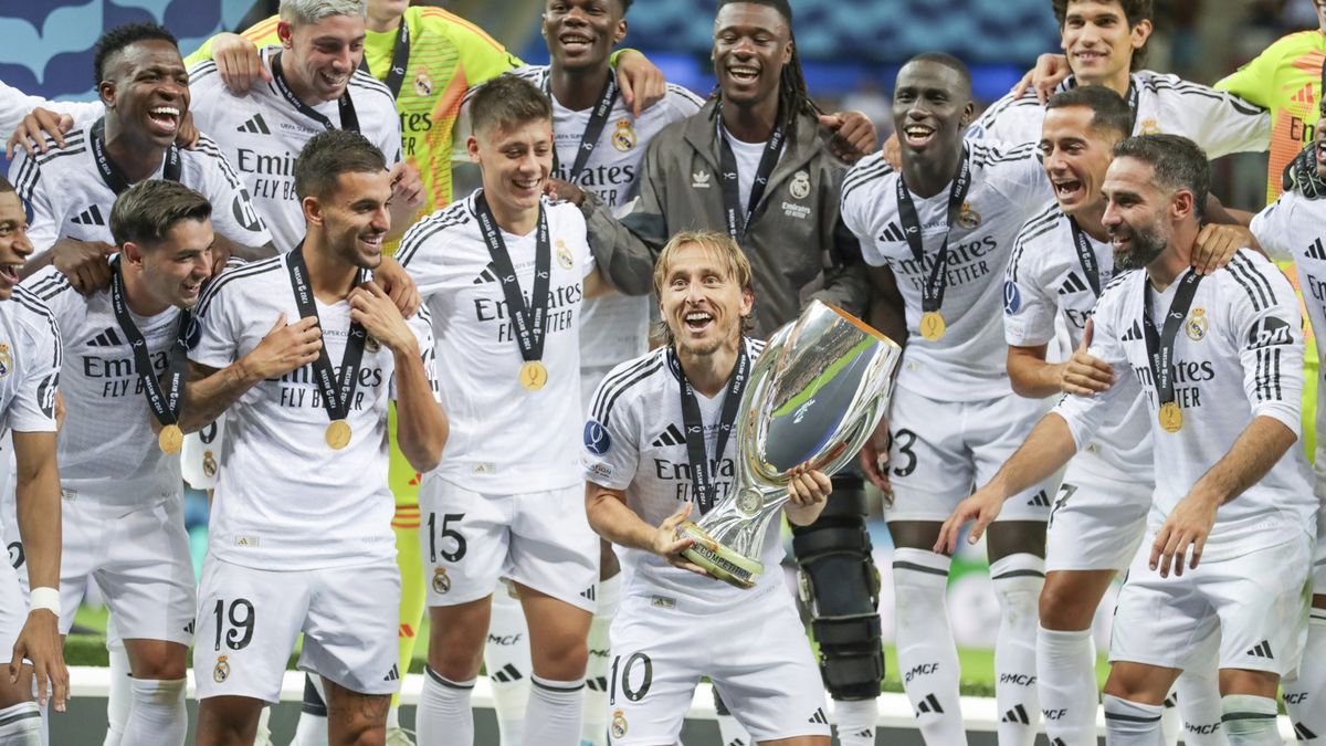 Superpuchar UEFA: mecz Real Madryt - Atalanta Bergamo, fot. AKPA