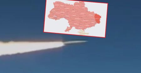 Alarm powietrzny w całej Ukrainie