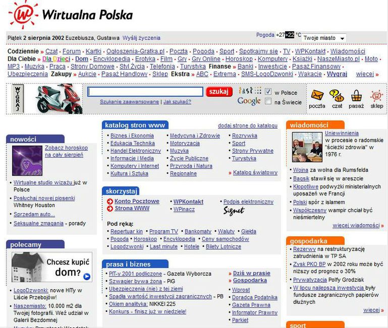 Polski Internet kilka i kilkanaście lat temu. Jak zmieniały się popularne strony? 6