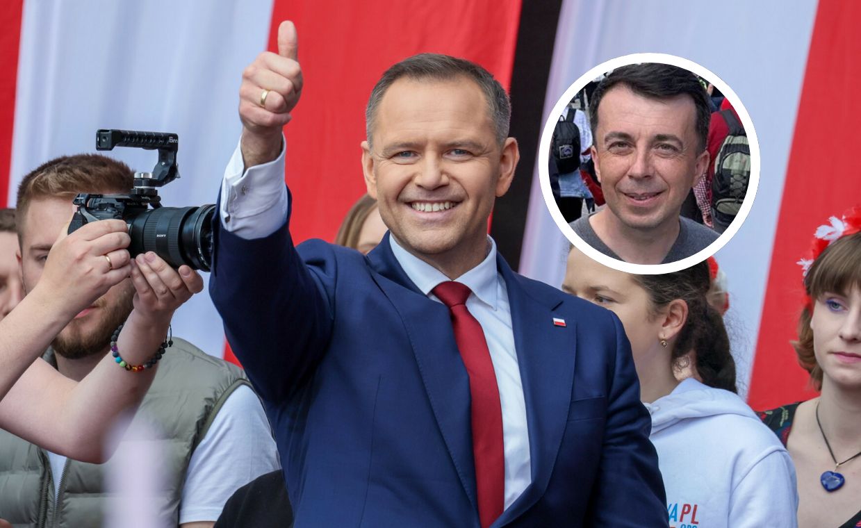 Jak z Biłgoraja dotarli na wiec Nawrockiego? Jest śledztwo
