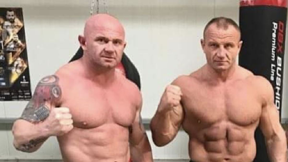 Krystian Pudzianowski i Mariusz Pudzianowski