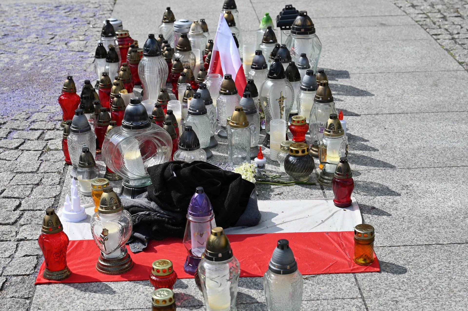 13 lipca 2025 r. mieszkańcy Nowego i okolic protestowali przeciwko polityce migracyjnej Polski