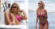 NATURALNA Victoria Silvstedt na plaży... (ZDJĘCIA)