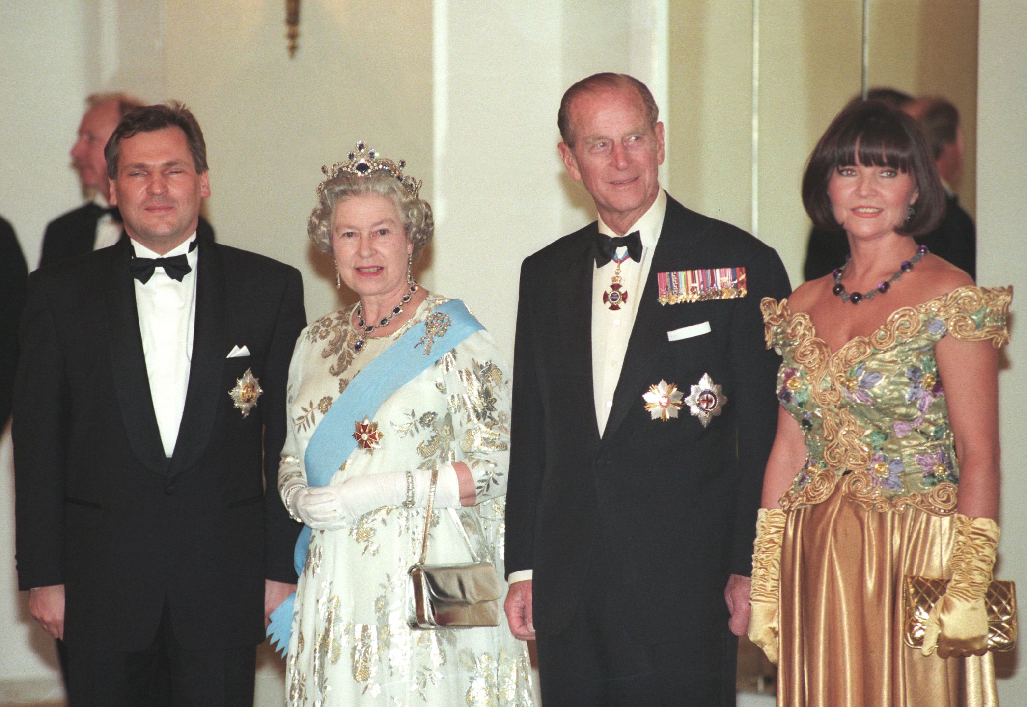 Tak wyglądała wizyta królowej Elżbiety II w Polsce, 1996 rok