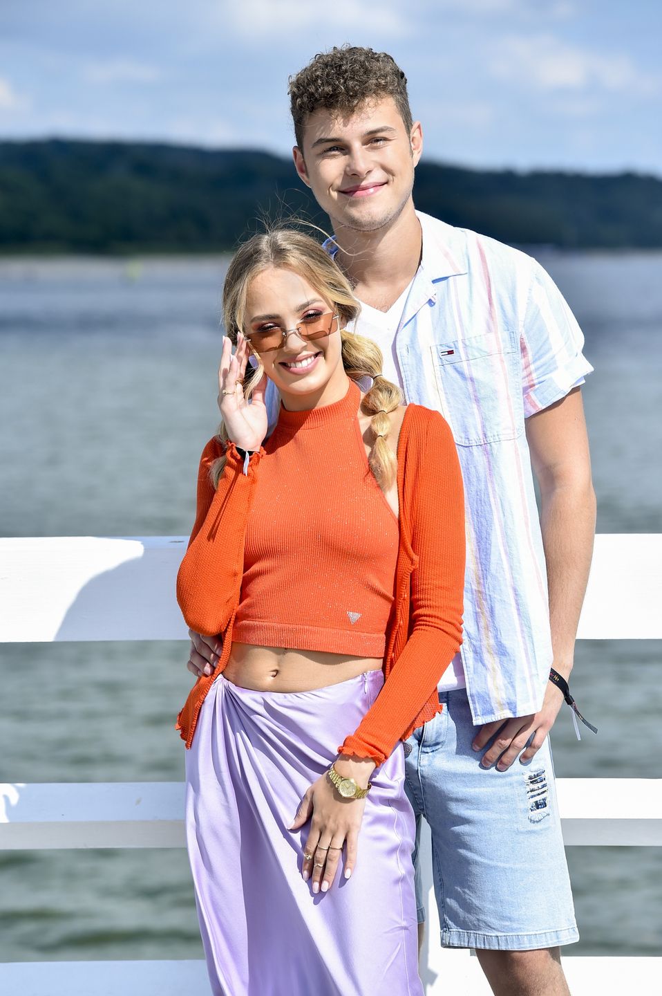 Wiktoria Gąsiewska i Adam Zdrójkowski 