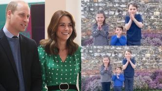 Dzieci księcia Williama i księżnej Kate oklaskują walczącą z koronawirusem służbę zdrowia: "Dziękujemy!" (WIDEO)