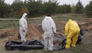 Masowe groby w obwodzie donieckim. Rosjanie zgotowali cywilom piekło