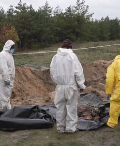 Masowe groby w obwodzie donieckim. Rosjanie zgotowali cywilom piekło