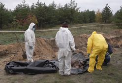 Masowe groby w obwodzie donieckim. Rosjanie zgotowali cywilom piekło