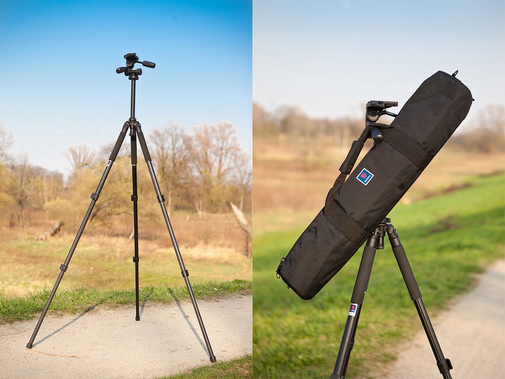 Benro A-500EX z głowicą HD-28 – statyw do studia i w podróż [recenzja] 1