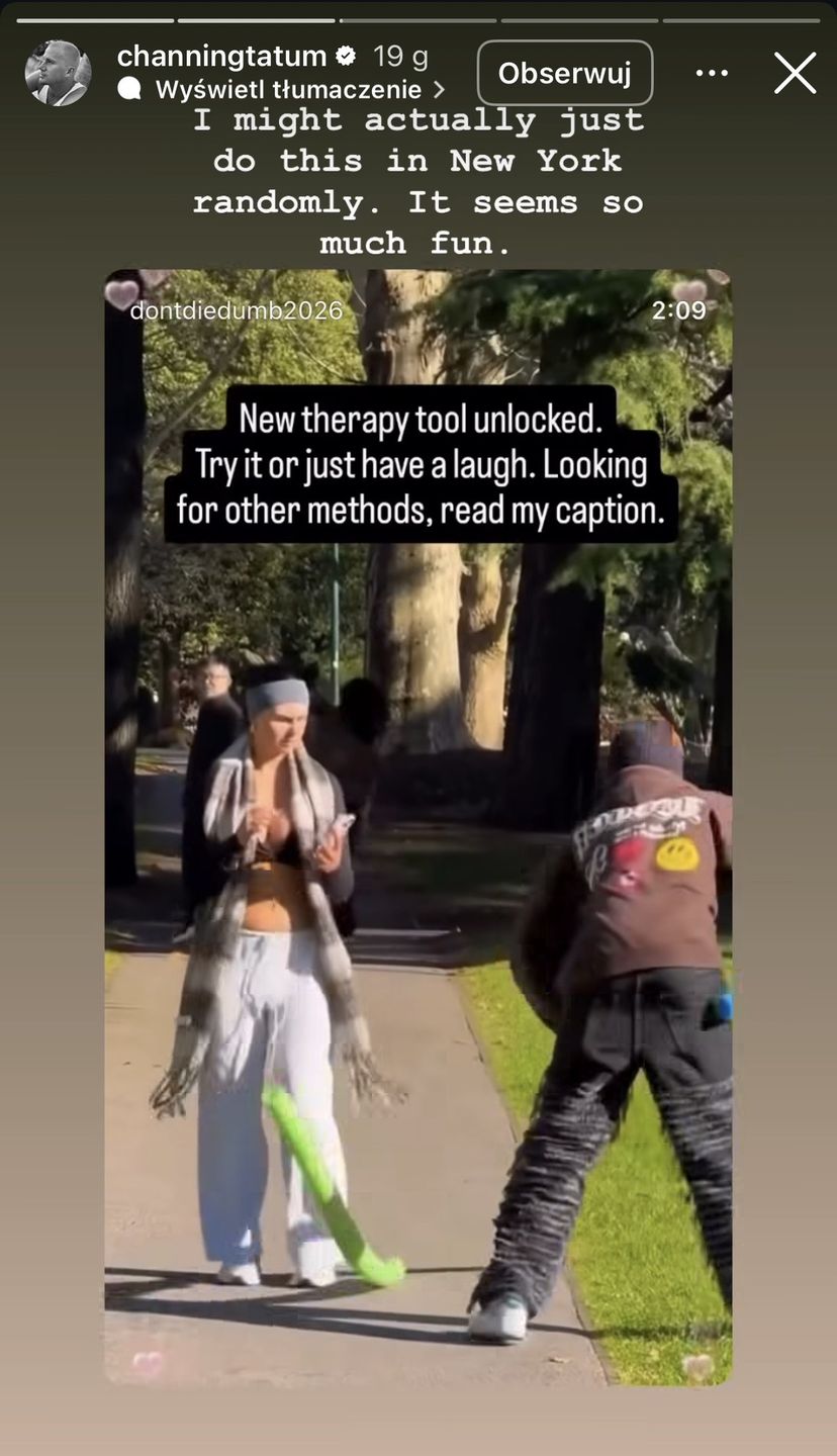 Channing Tatum publikuje zastanawiające wpisy