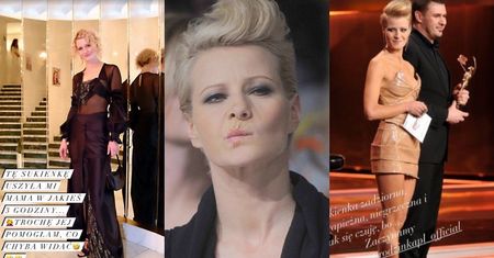 Małgorzata Kożuchowska wspomina stare kreacje z Telekamer: "Tu wyglądam GRUBO, ALE MAM TO GDZIEŚ" (ZDJĘCIA)