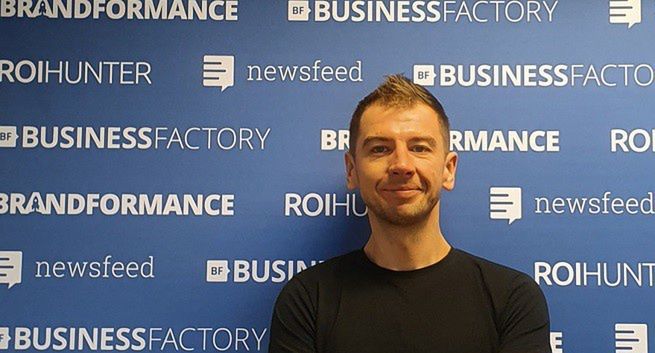 Maciej Dąbrowski business development managerem w Business Factory