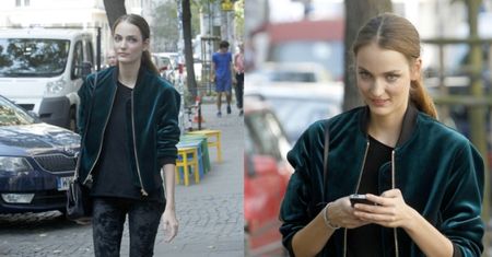 Zuzanna Bijoch w drodze do "Dzień Dobry TVN" (ZDJĘCIA)