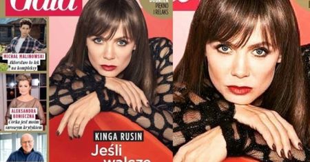 Kinga Rusin "walczy do końca" na okładce "Gali" (FOTO)
