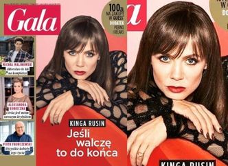 Kinga Rusin "walczy do końca" na okładce "Gali" (FOTO)