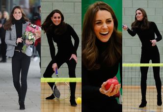 Kate Middleton spełnia się w roli "królowej ludzkich serc" w marynarce za 3 tysiące złotych (ZDJĘCIA)