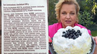 "Smakuje jak smar do roweru". Bosacka liznęła tort z dyskontu, który ma 50 składników
