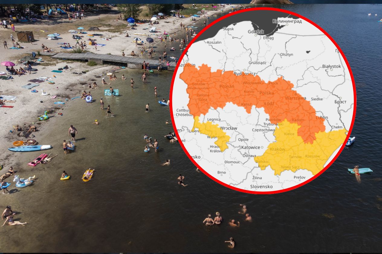 Znów potężne upały. IMGW ostrzega też przed burzami