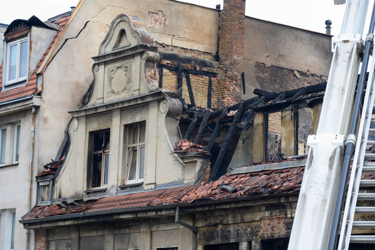 "Widziałem tych strażaków". Relacja mieszkańca poznańskiej kamienicy