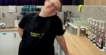 Kaffka? Proszę bardzo! Barista Grzegorz chwyta za serca