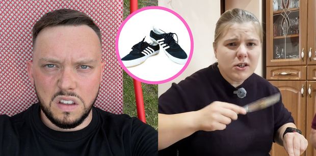 Makowkamusic nożem i widelcem degustuje PIZZĘ KSIĄŻULA, która przypomina jej BUTY NA WF. "Jak takie SKARPECIOCHY, HALÓWY". Smacznego?