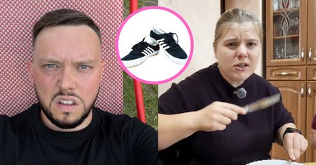 Makowkamusic nożem i widelcem degustuje PIZZĘ KSIĄŻULA, która przypomina jej BUTY NA WF. "Jak takie SKARPECIOCHY, HALÓWY". Smacznego?