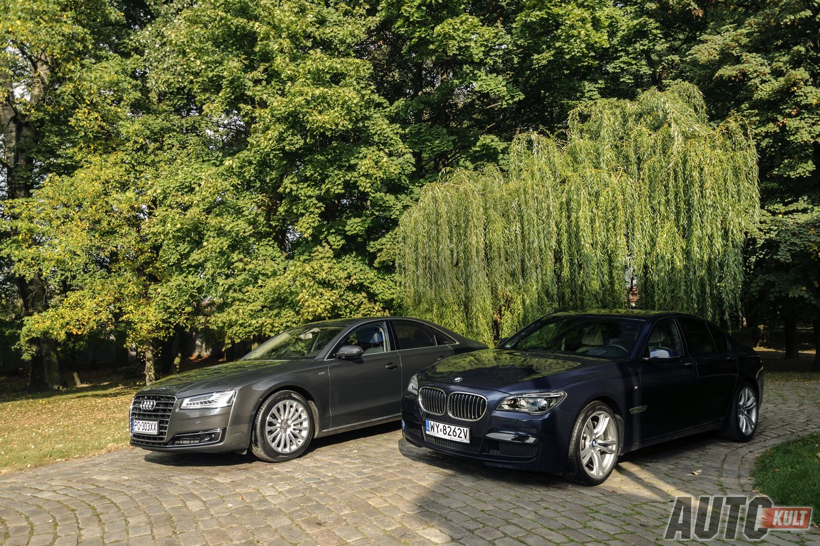 BMW 750d xDrive M-Sport kontra Audi A8 4.2 TDI quattro - test [galeria] 2