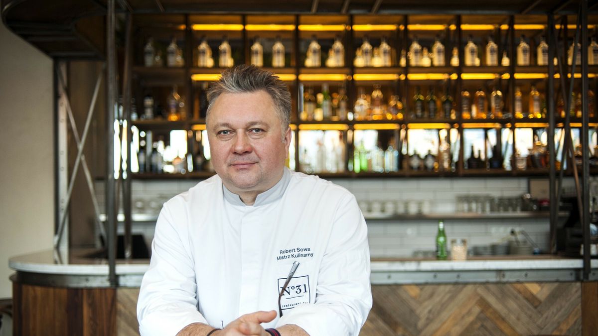 Restaurator i kucharz Robert Sowa
