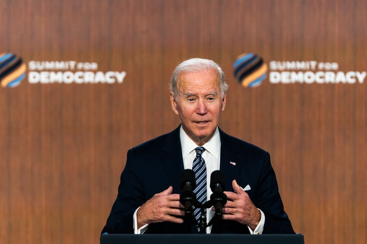 Na zdjęciu: amerykański prezydent Joe Biden 