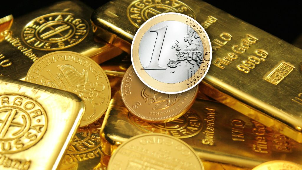 Złoto ważniejsze od euro?