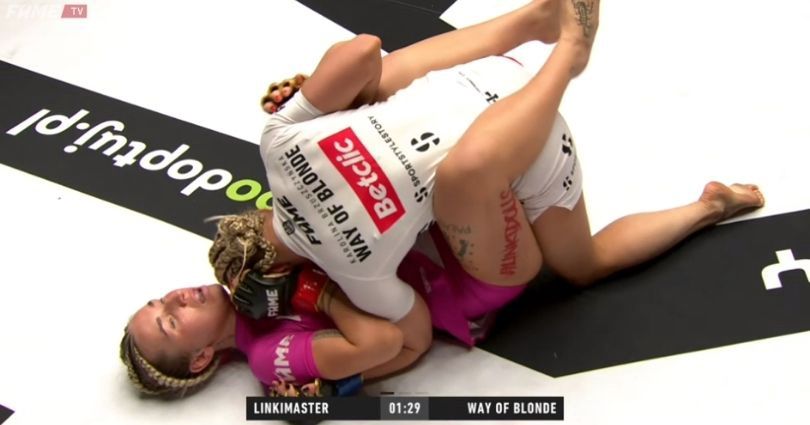 Karolina Brzuszczyńska na Fame MMA 