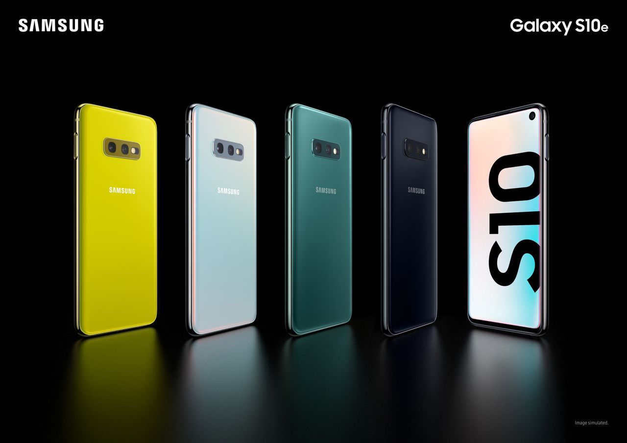 Samsung Galaxy S10e to najmniejszy smartfon w serii, fot. materiały prasowe