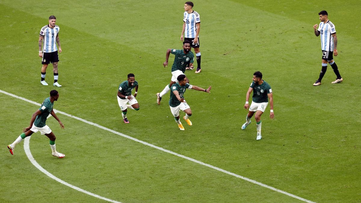 Na zdjęciu: mecz Argentyna - Arabia Saudyjska