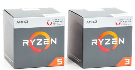 AMD Ryzen 3 3200G i Ryzen 5 3400G - znamy specyfikację nowych procesorów