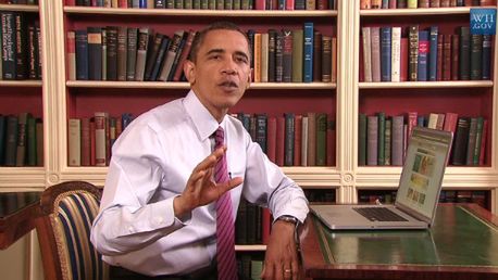 Lansiarska naklejka na MacBooka od prezydenta Stanów Zjednoczonych 1