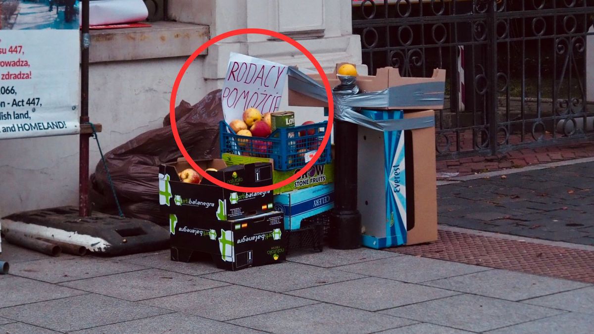 Taki "kramik" znalazła nasza czytelniczka w drodze na marsz