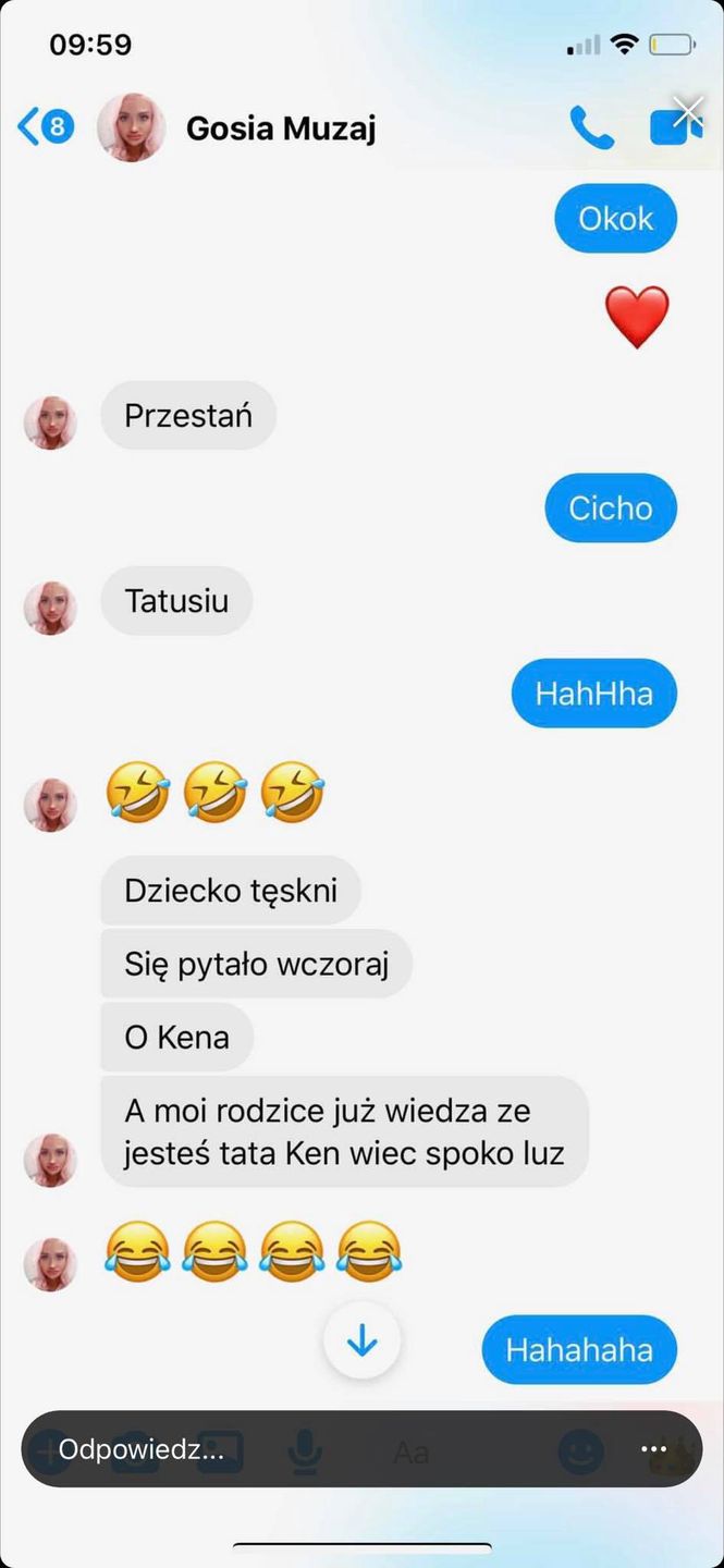 Rozmowa Kena i Małgorzaty Muzaj