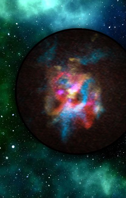 To już supernowa? "Ogromna, nieuporządkowana bańka materiału"