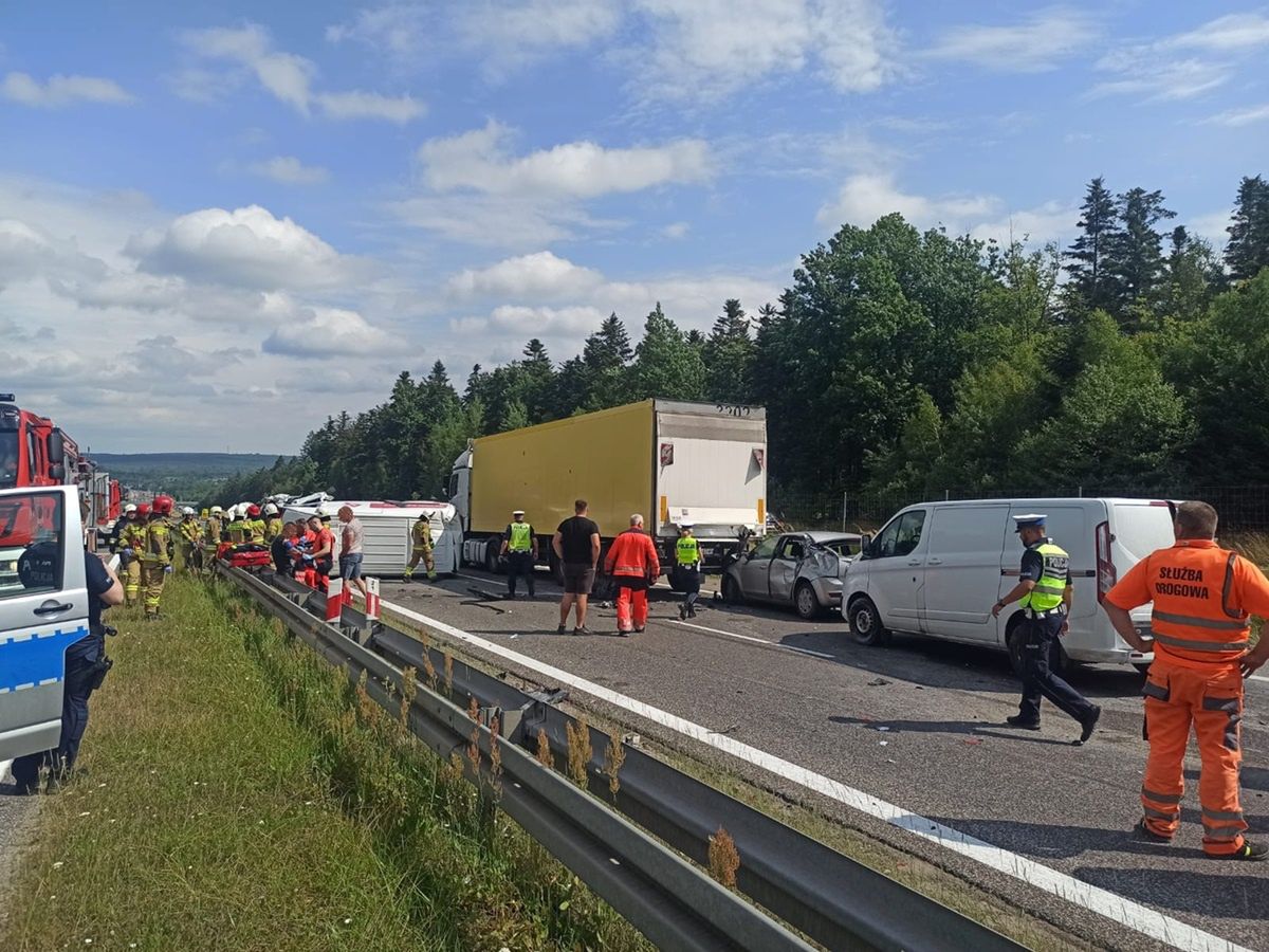 Wypadek w Skarżysku - Kamiennej.