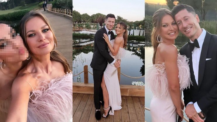 Suknia Anny Lewandowskiej, w której zachwyciła na tureckim ślubie, kosztowała NIEMAŁĄ SUMKĘ