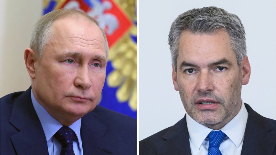 Kanclerz Austrii Karl Nehammer rozmawiał z Władimirem Putinem