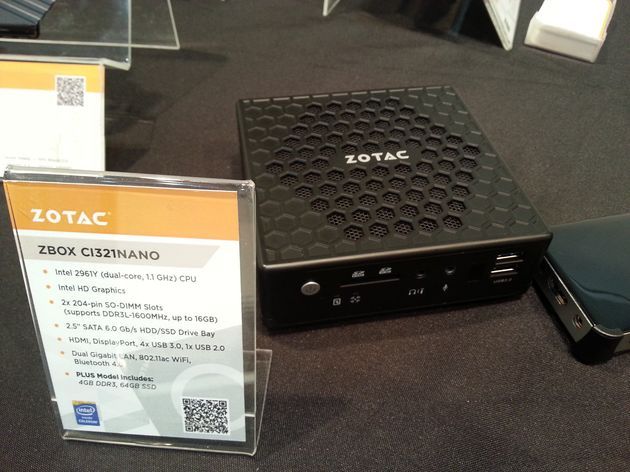 Zotac ZBOX CI321NANO komputer mini-PC